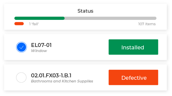 material tracking system
